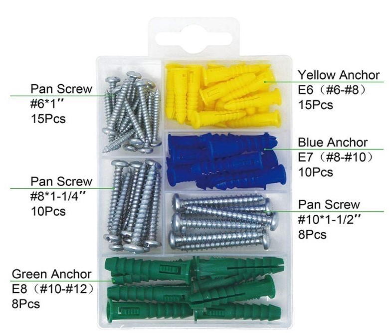 Kit de vis iCAN 66 pièces.