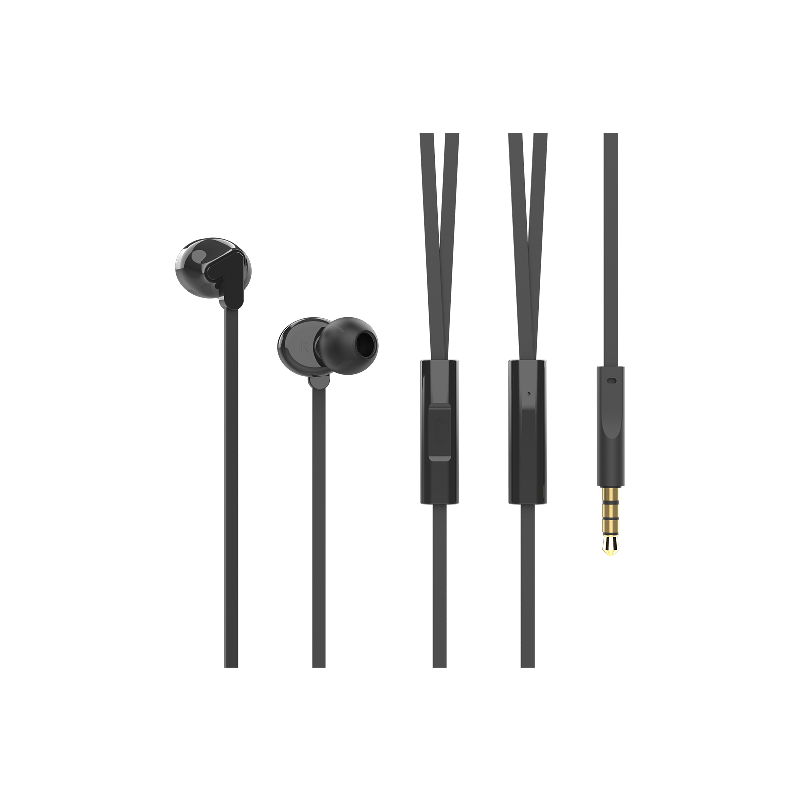 iCAN Wired In-Ear Earphone with Microphone