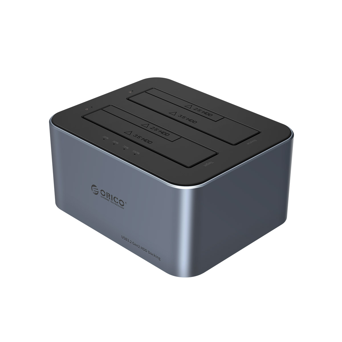 Orico 6626C3 2.5"/3.5" SATA HDD/SSD Dual-Bay Dock