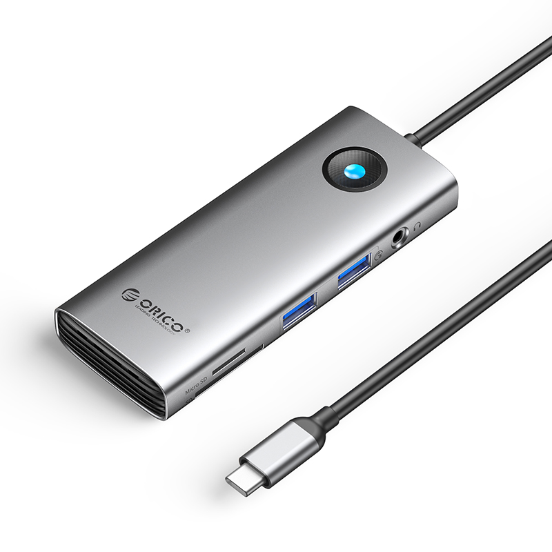 ORICO 8-in-1 100W Type-C 5Gbps Multi-function Docking Station