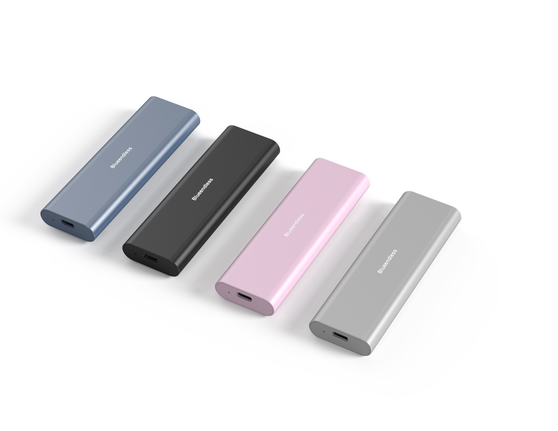 Blueendless M2815SN M.2 NVMe & 5Gbps NGFF SSD Enclosure