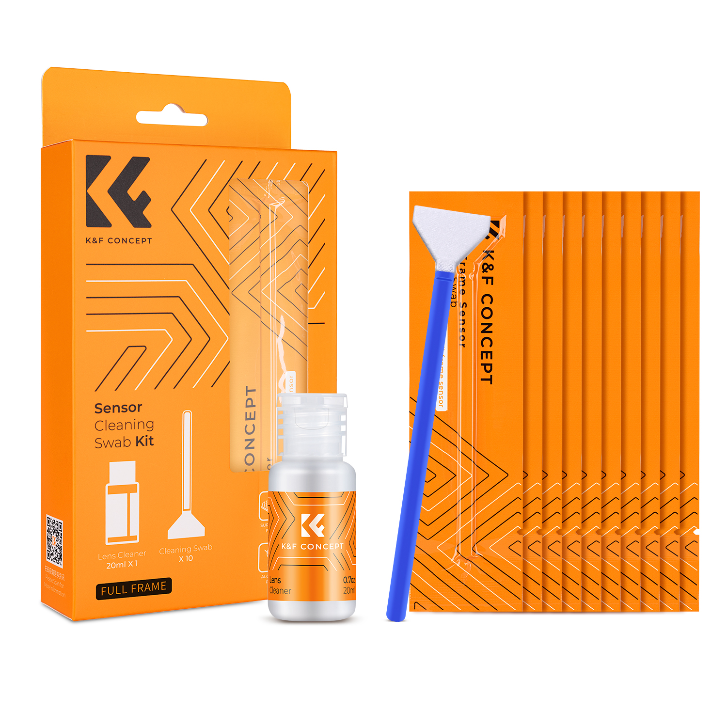 K&F Concept Digital Camera Sensor Lens Cleaning Swab Kit