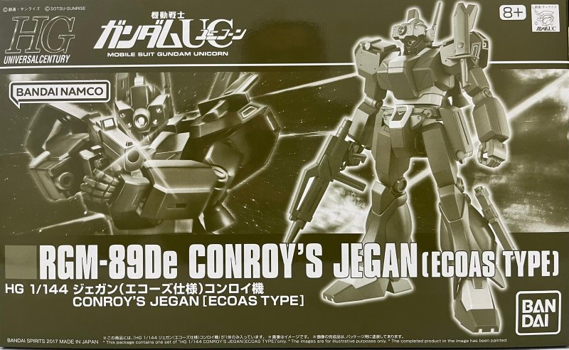 P-BANDAI HG 1/144 CONROY'S JEGAN [ECOAS TYPE]