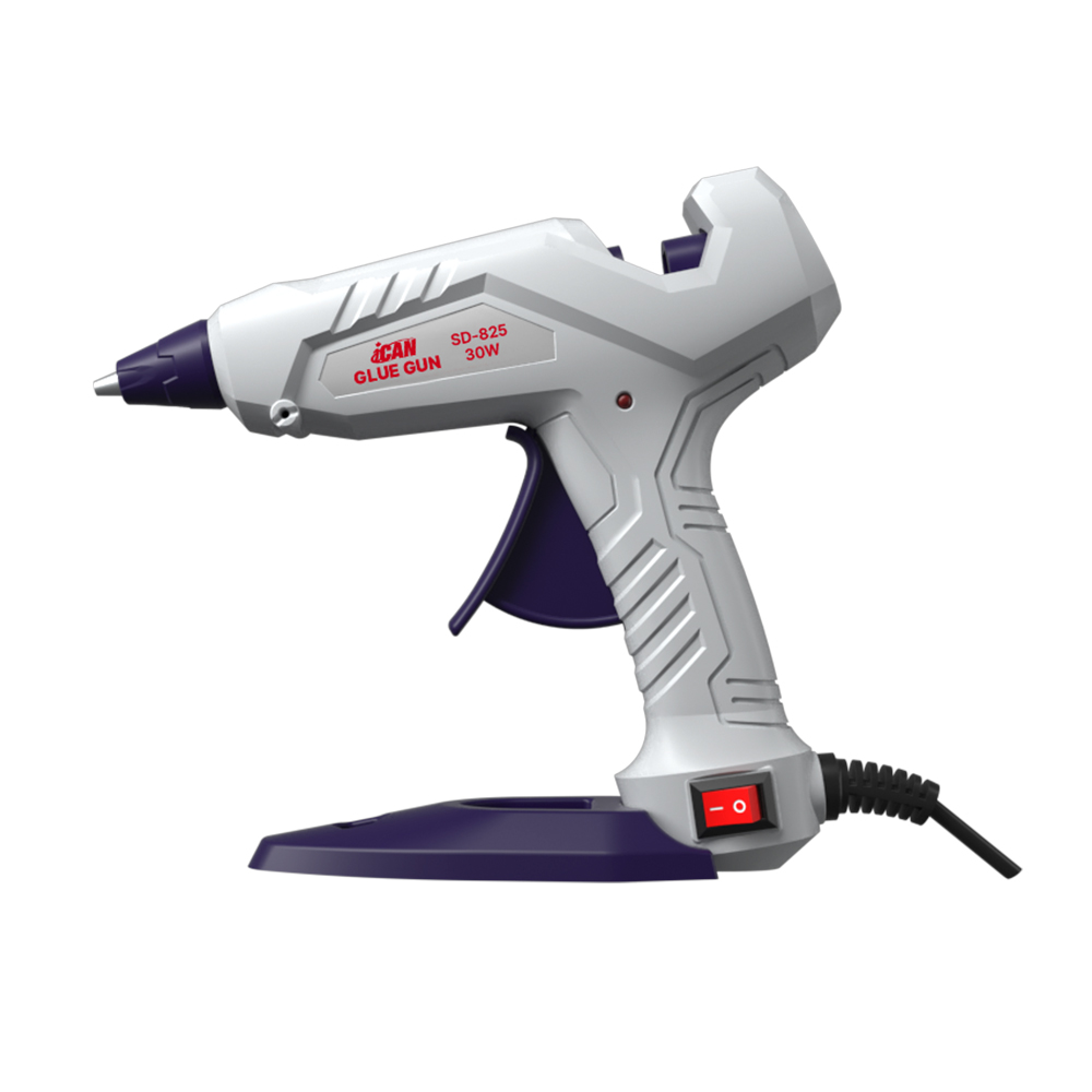 iCAN SD-825 30W AC Glue Gun for ф 7.0~7.5 mm Glue Sticks.