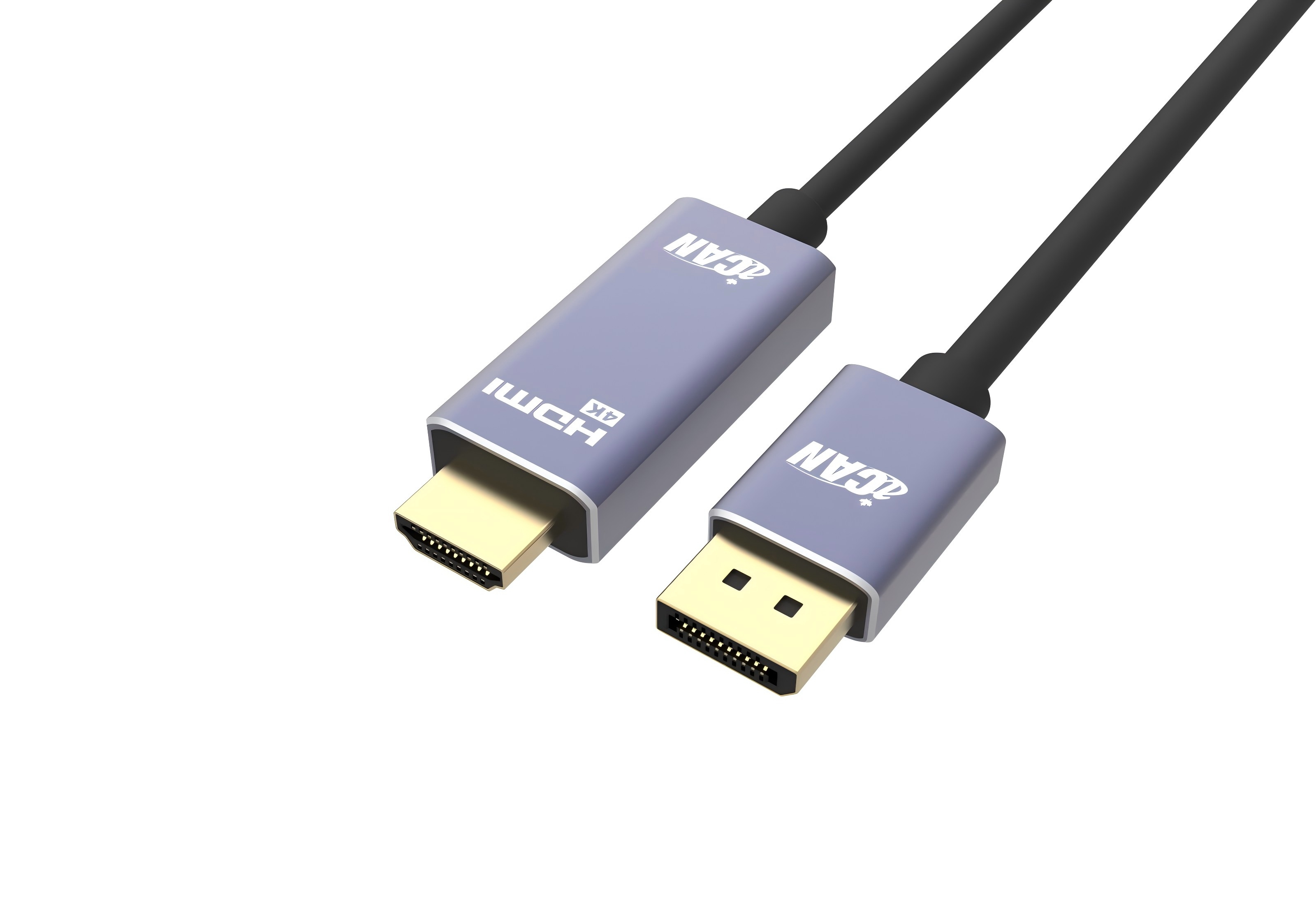 iCAN  DisplayPort to HDMI Cable,4K@60Hz,10FT(Open Box)