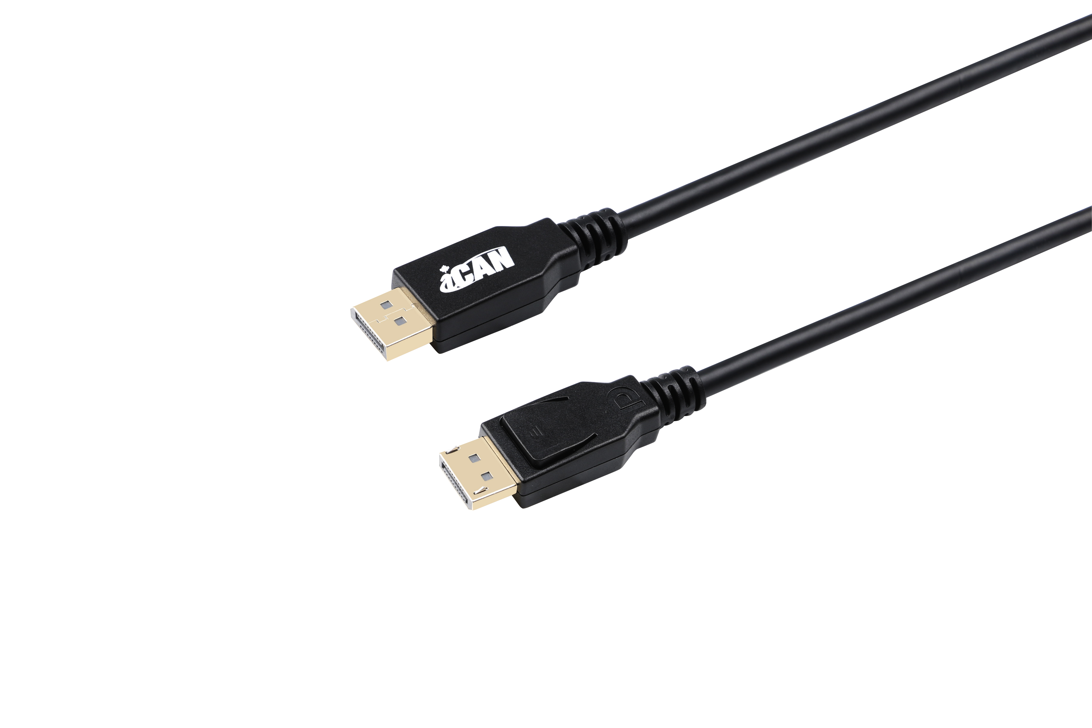 Câble iCAN DisplayPort 2.1, 40 Gbit/s haute vitesse, mâle vers mâle, 2 m(Open Box)