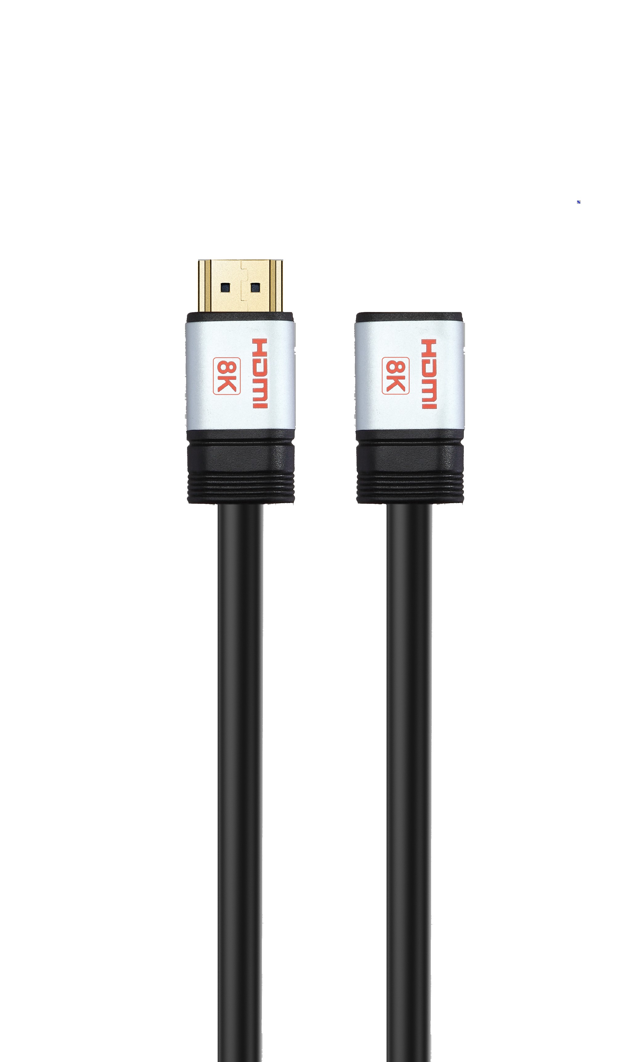 iCAN HDMI2.1 8K@60Hz, mâle vers femelle, câble d'extension, 2 m, noir