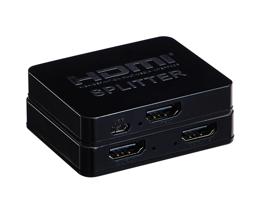 iCAN HDMI 1x2 Splitters, HDMI 1.4, 4K@30Hz