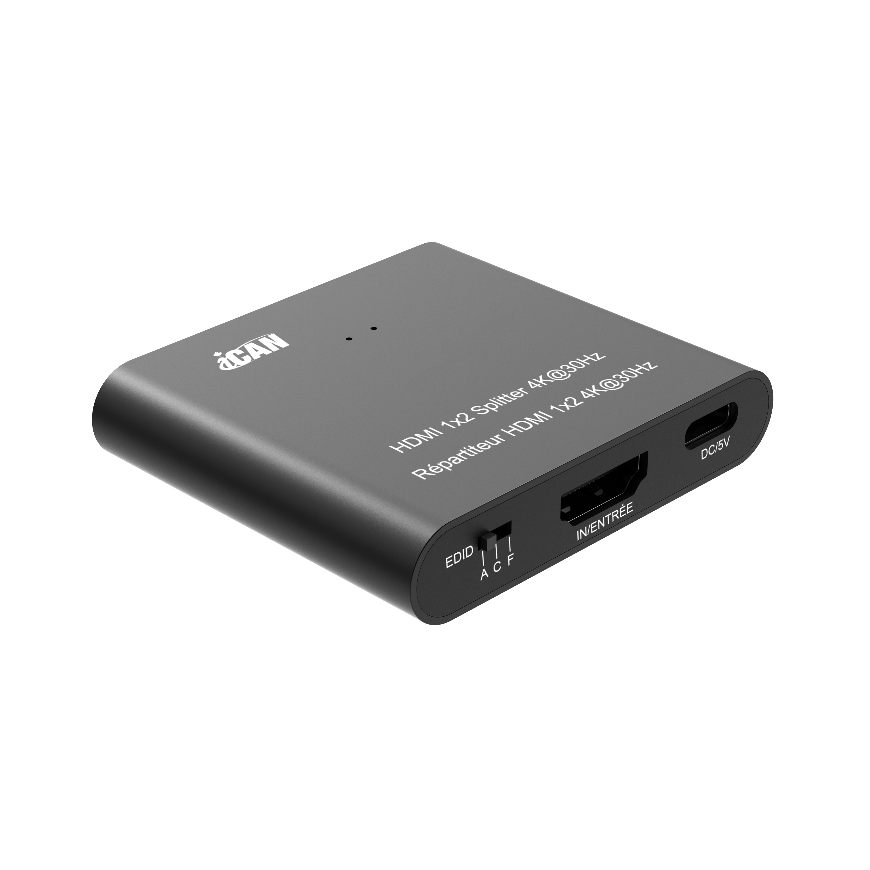 iCAN 1x2 HDMI Splitter 4K@30Hz
