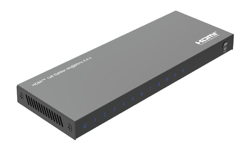 Répartiteur HDMI iCAN Premium, 1 entrée / 8 sorties, 4K à 60 Hz