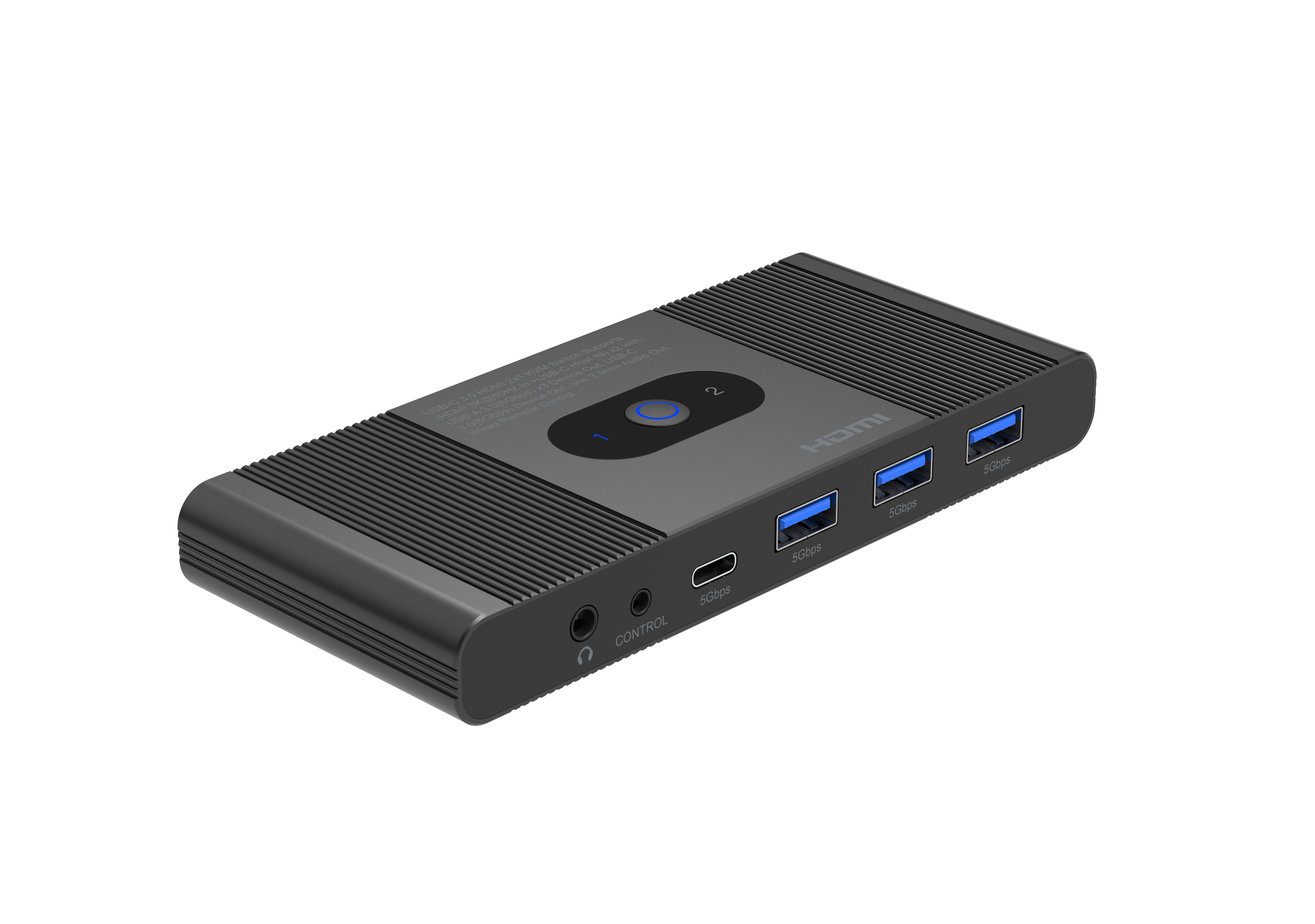 iCAN Premium KV-2X8K HDMI/USB-C KVM Switch