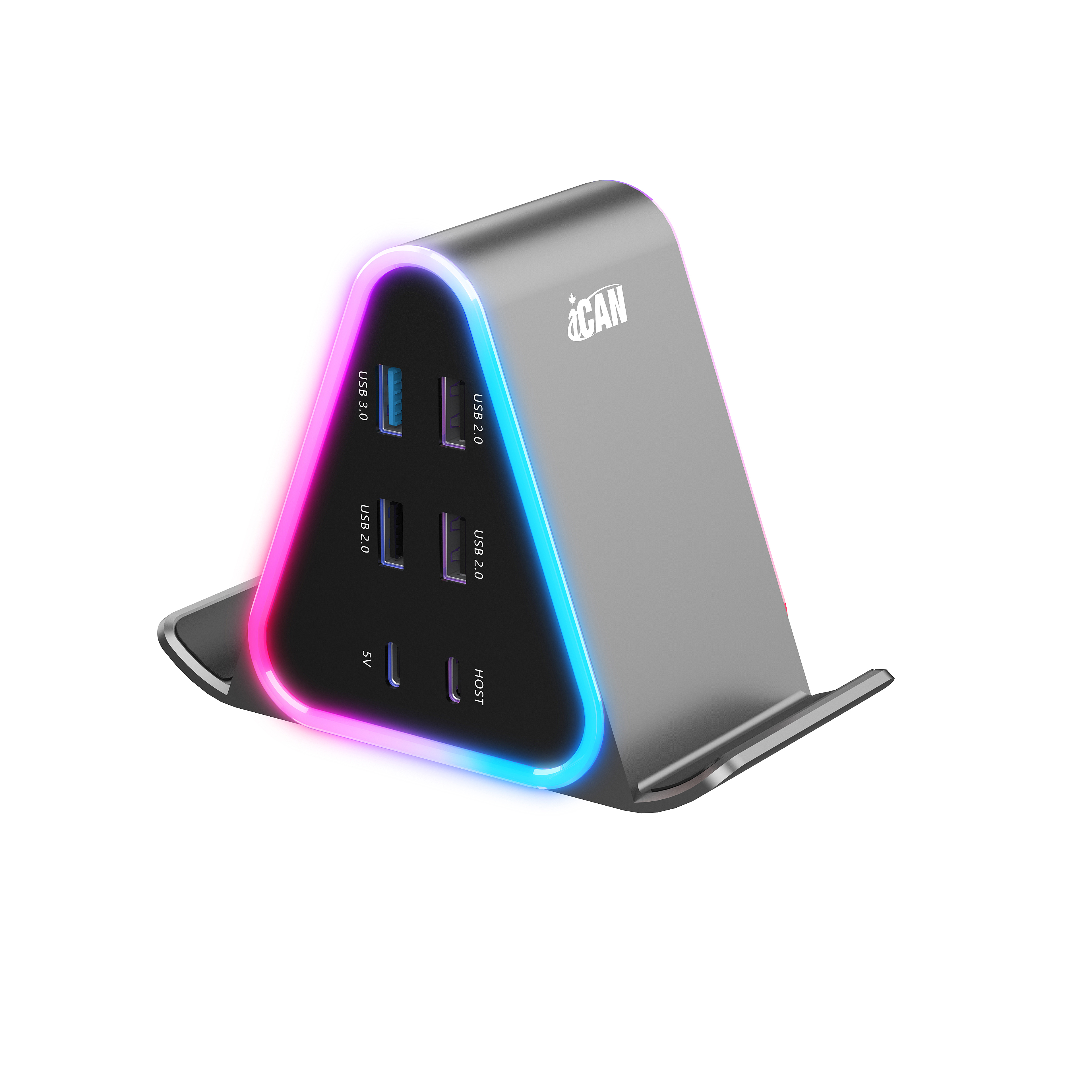 iCAN 11-in-1 USB Hub with USB-A/C Dual Connectors(Open Box)