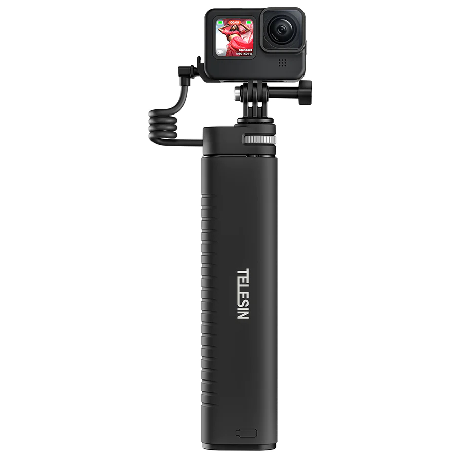 TELESIN 10000mAh Powerful Rechargeable Selfie Stick(Open Box)