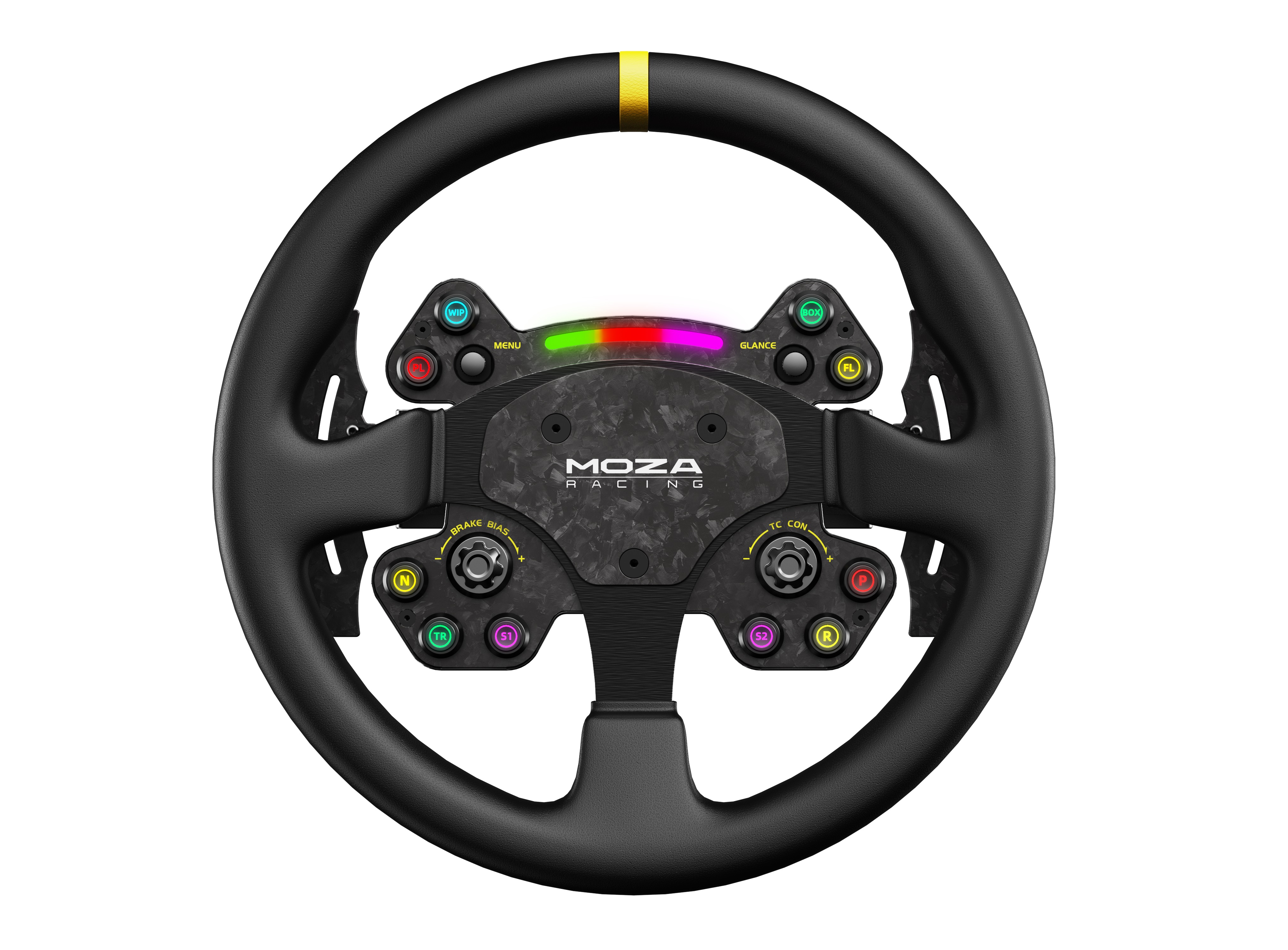 MOZA RS V2 Steering Wheel Leather Version