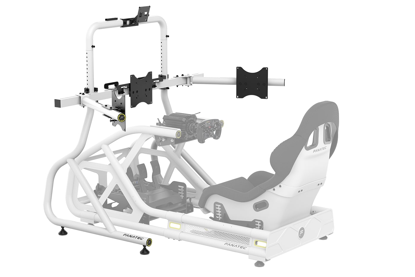 Fanatec - GT Cockpit Triple Monitor Expansion Kit (White)(Open Box)