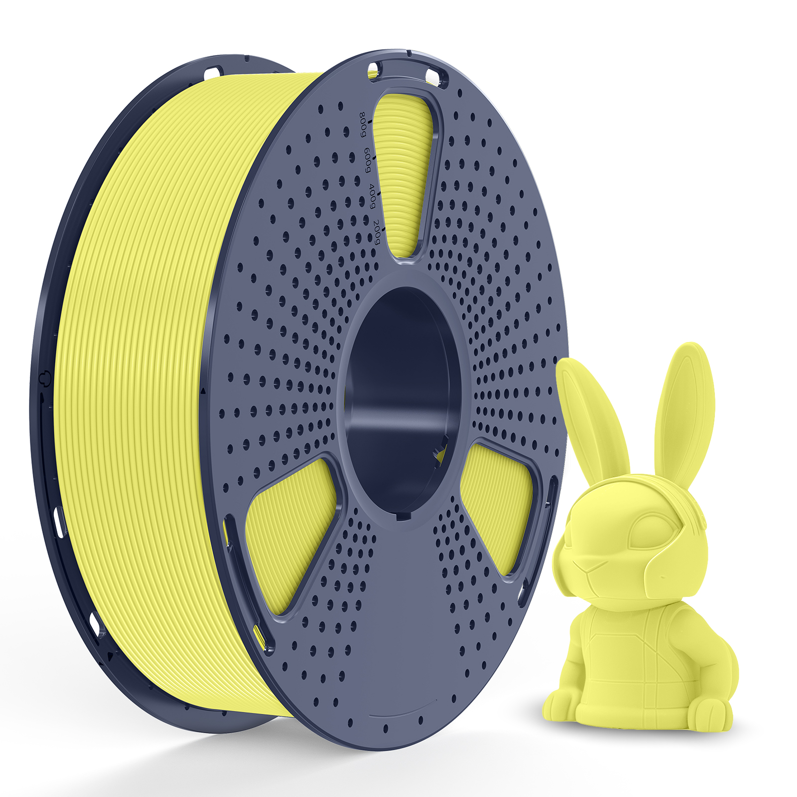 Sunlu 1.75mm, 1kg/spool, PLA meta filament (Lemon Yellow)