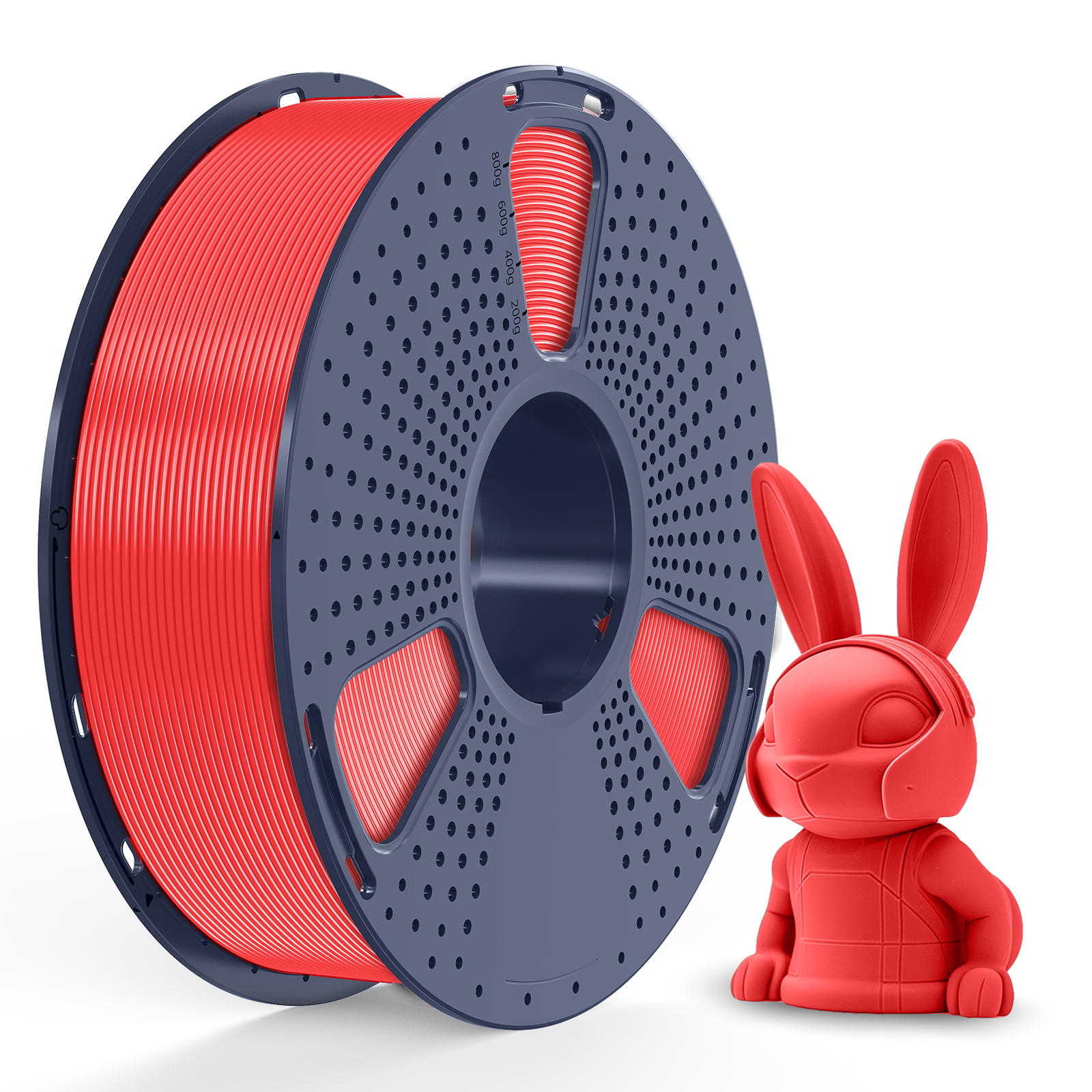 Sunlu 1.75mm, 1kg/spool, PLA meta filament (Cherry Red)
