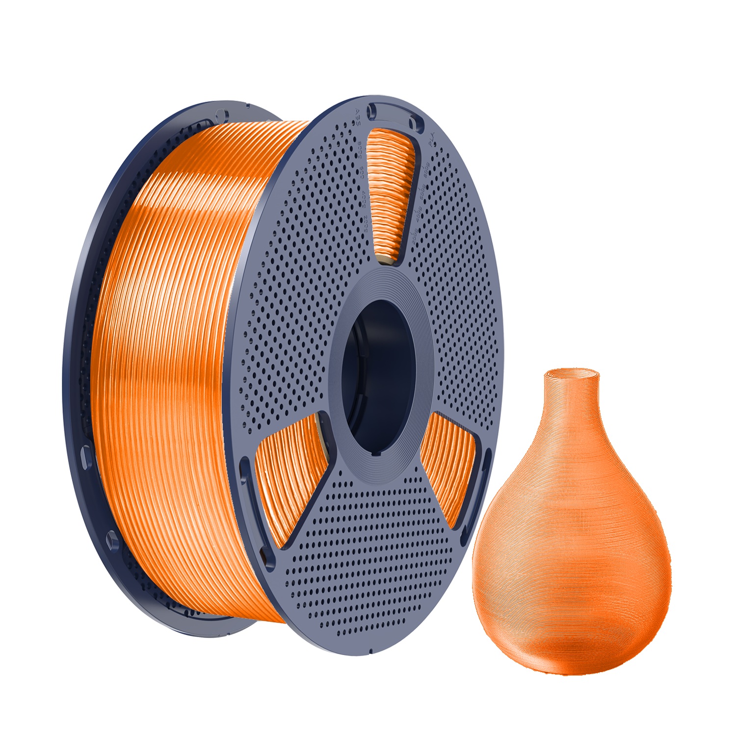 Sunlu 1.75mm, 1kg/spool, PETG filament (Transparent Orange)