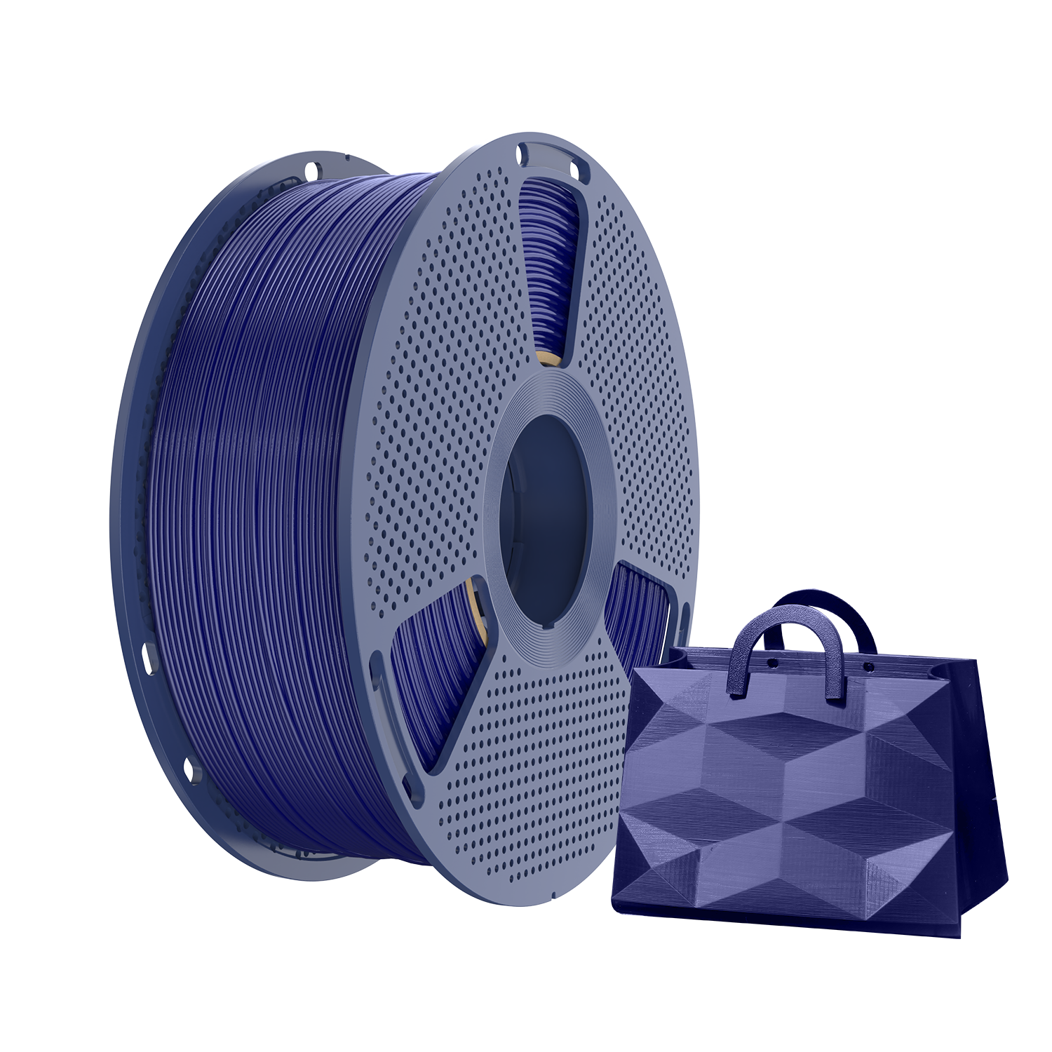 Sunlu 1.75mm, 1kg/spool, TPU Silk filament (Dark Blue)