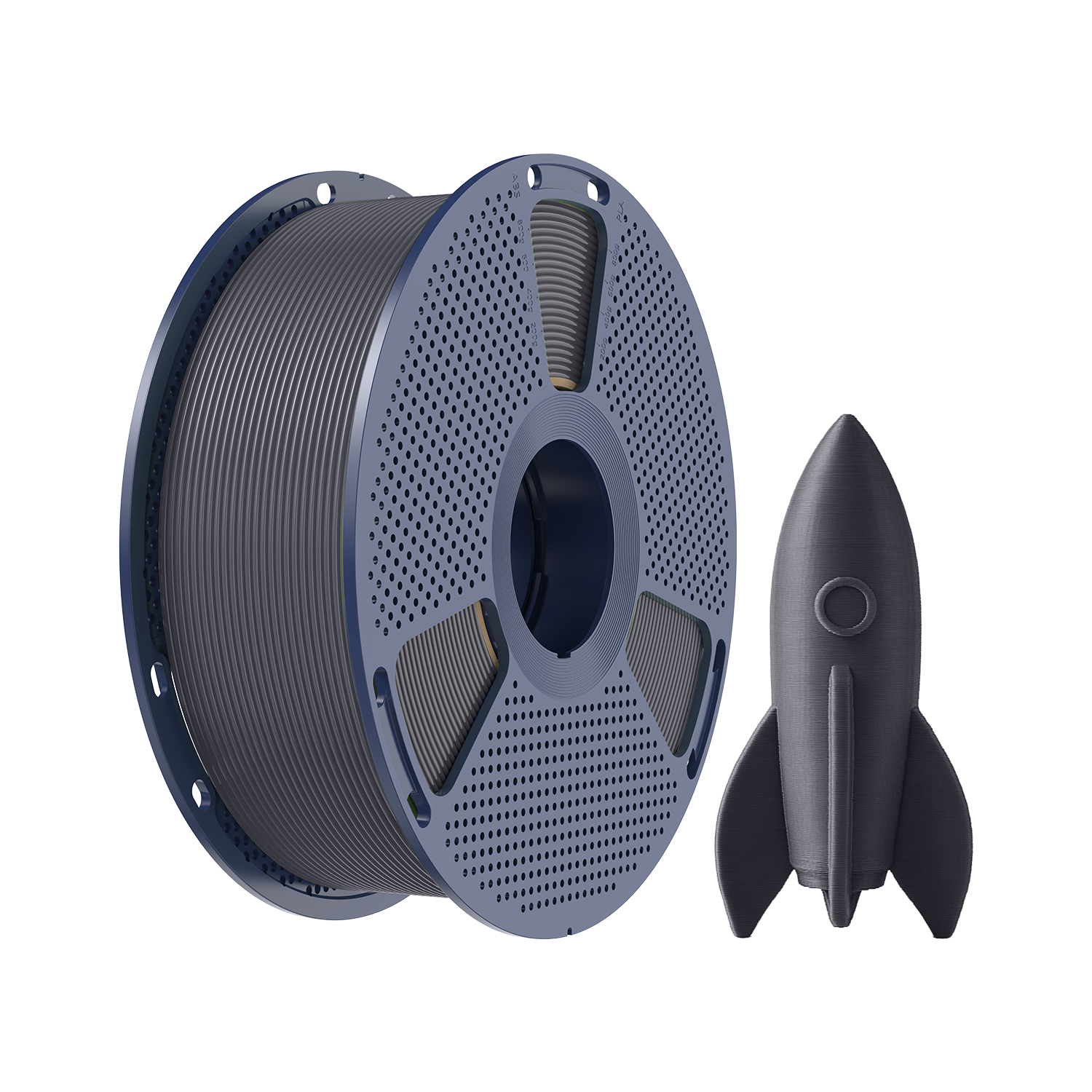 Sunlu 1.75mm, 1kg/spool, High-Speed PLA filament (Gray)