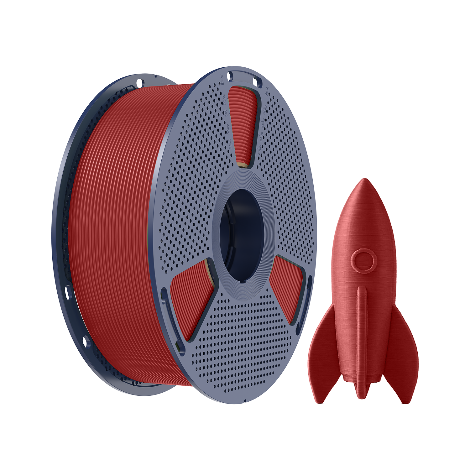 Sunlu 1.75mm, 1kg/spool, High-Speed PLA filament (Red)