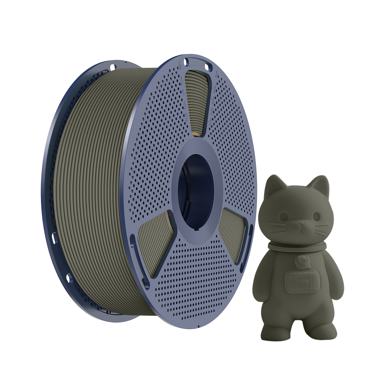 Sunlu 1,75 mm, 1 kg/bobine, PLA mat (argile)