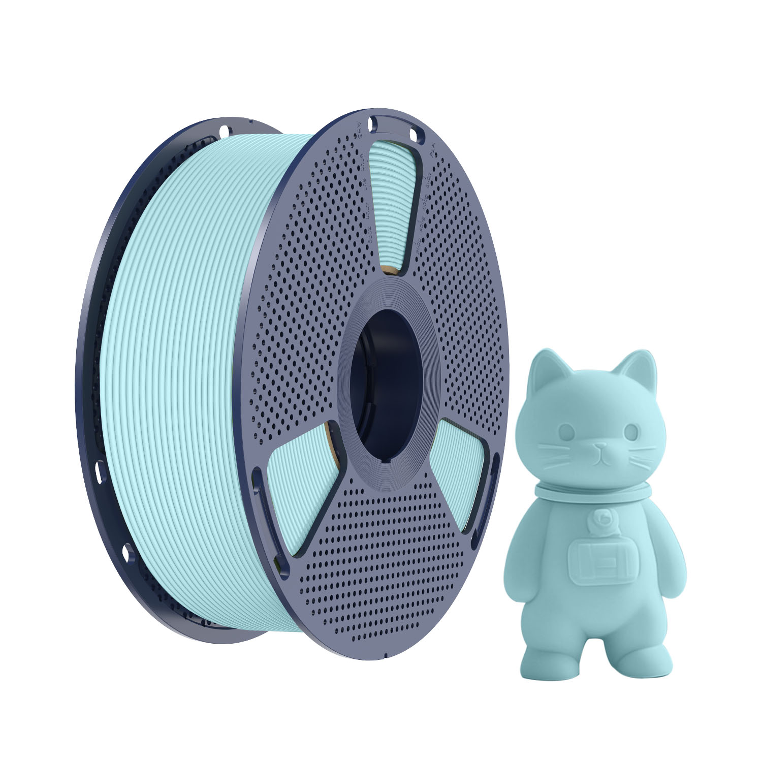 Sunlu 1,75 mm, 1 kg/bobine, PLA mat (bleu poudre)