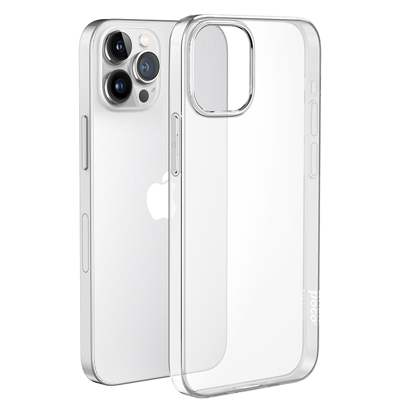 HOCO Case for iPhone 15 Pro, Light Series TPU, Transparent