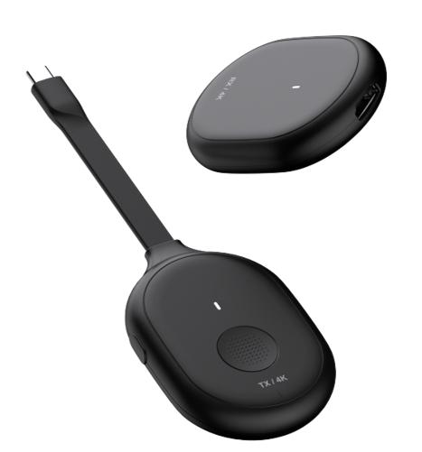 iCAN 4K@30Hz Wireless HDMI Extender Kit (2TX+1RX) , USB-C