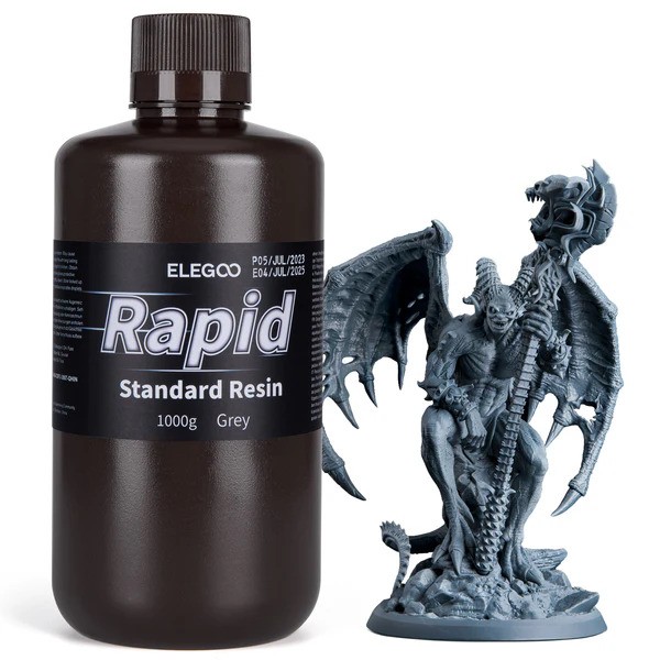 Résine Elegoo Rapid Standard 1000 g - Gris