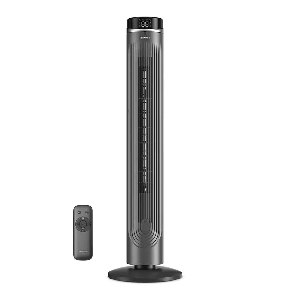 Pelonis  42" Oscillating Tower Fan for Bedroom, Remote, Quiet(Open Box)