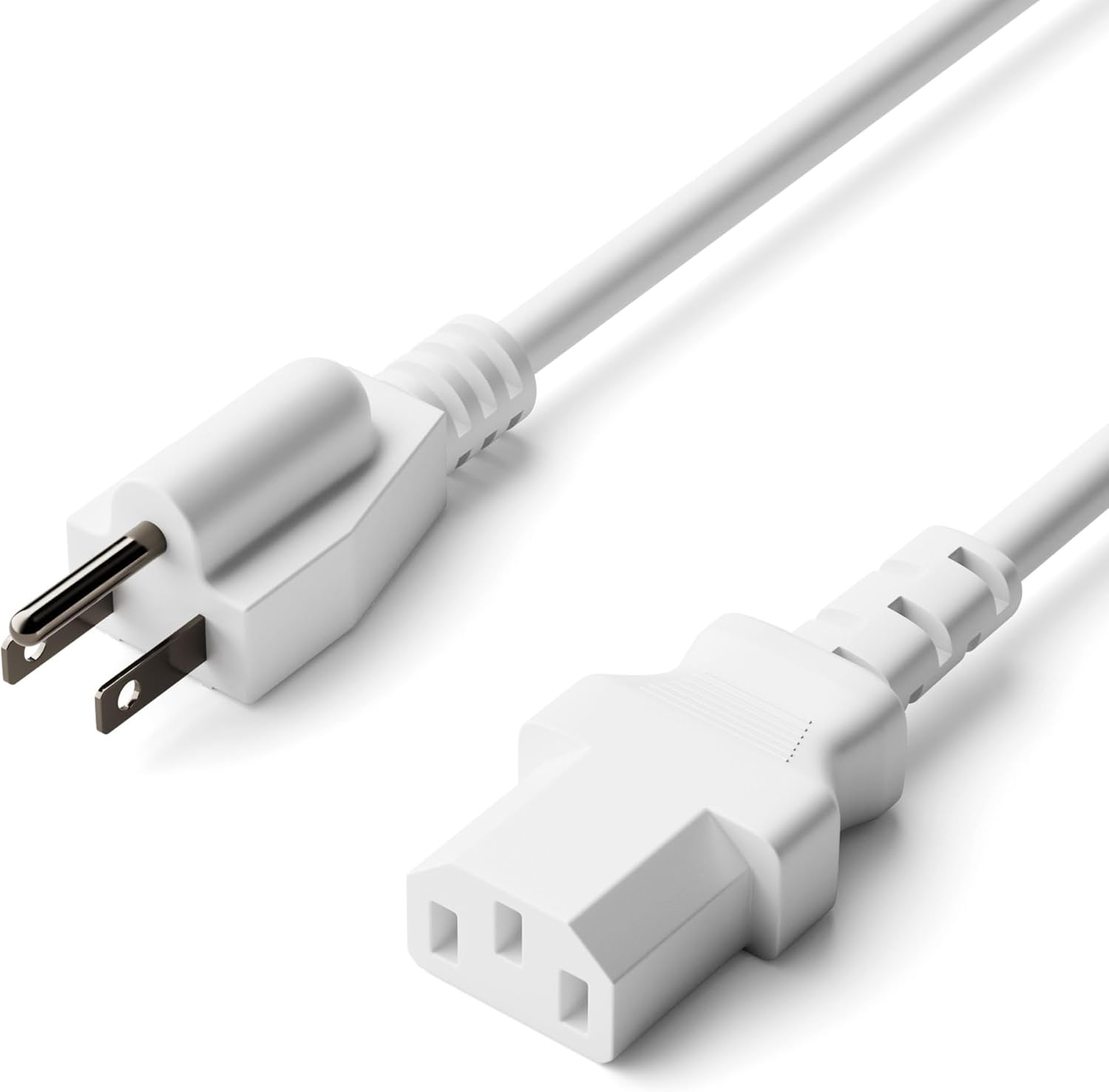 18AWG, 6 pieds, blanc