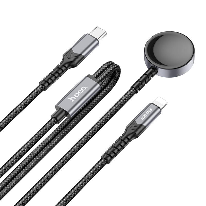 Hoco "CW54" 2-in-1 charging cable iP+iWatch