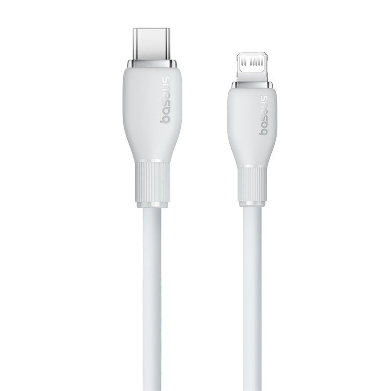 Baseus USB 2.0 Type-C Male to Lightning Male Cable, 20W, 4ft(Open Box)