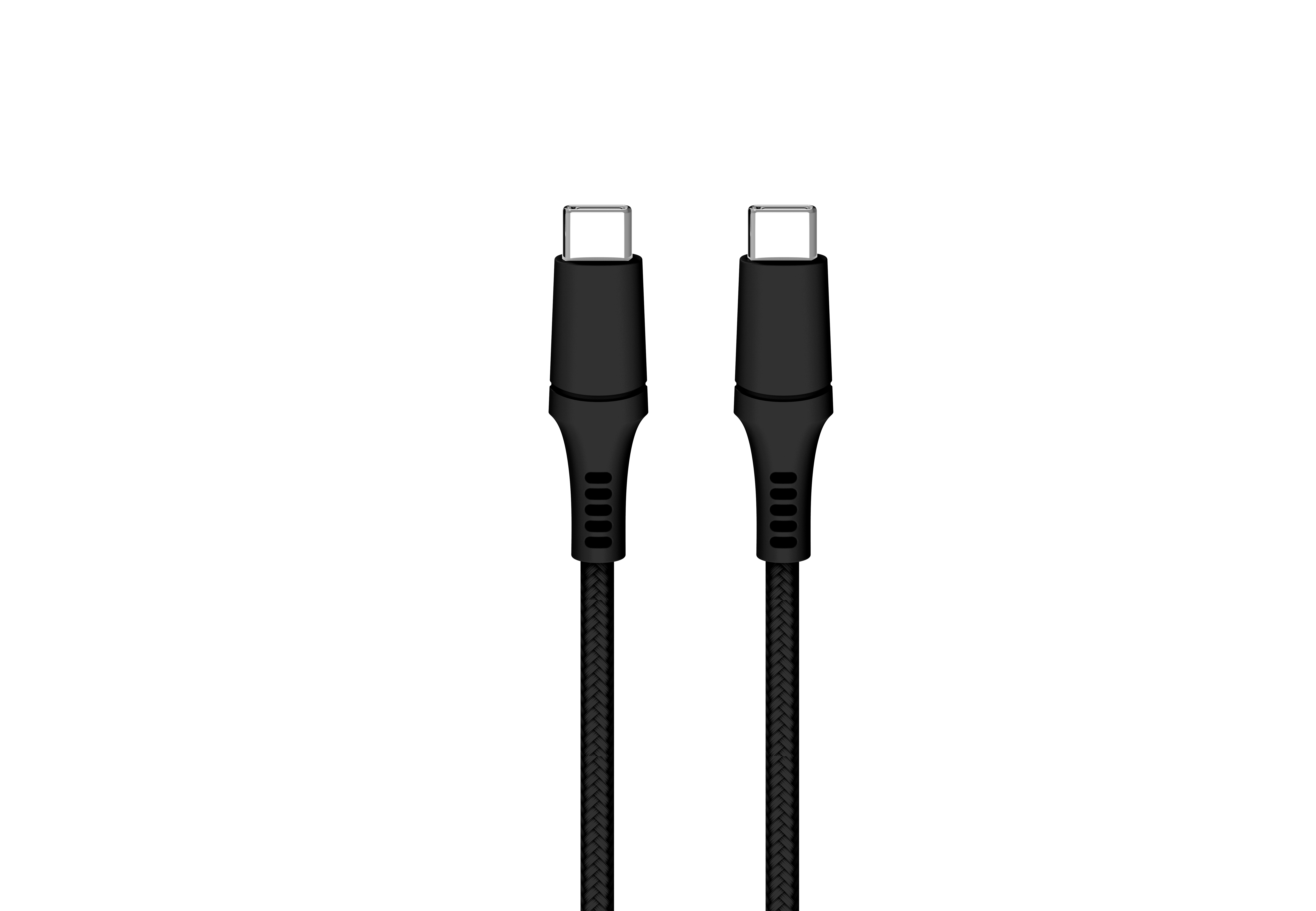 Câble iCAN USB 2.0 Type-C Mâle vers Type-C Mâle, 60W, 3,3 pieds