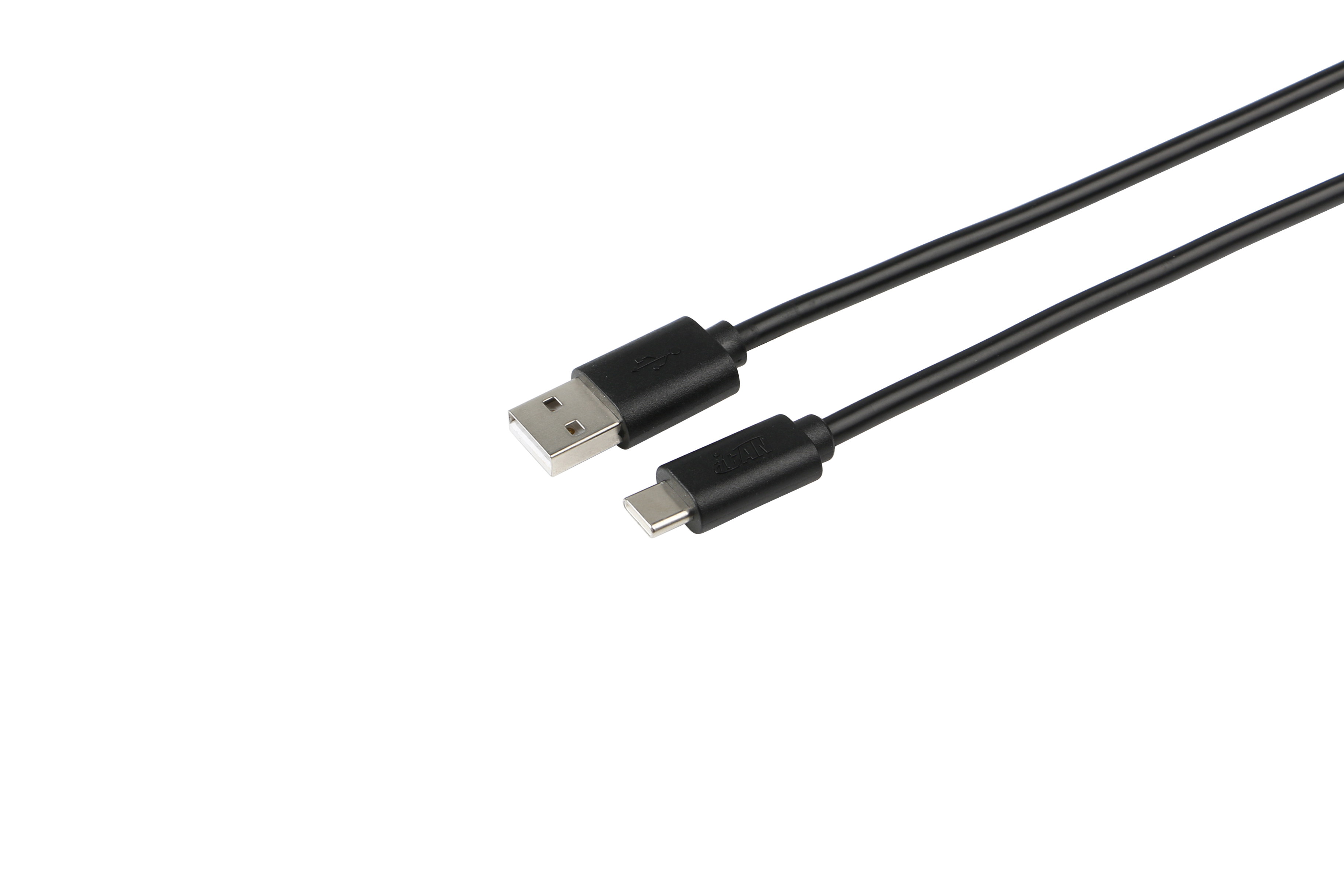 iCAN USB 2.0 Type-A Male to Type-C Male Cable, 15W, 9.9ft