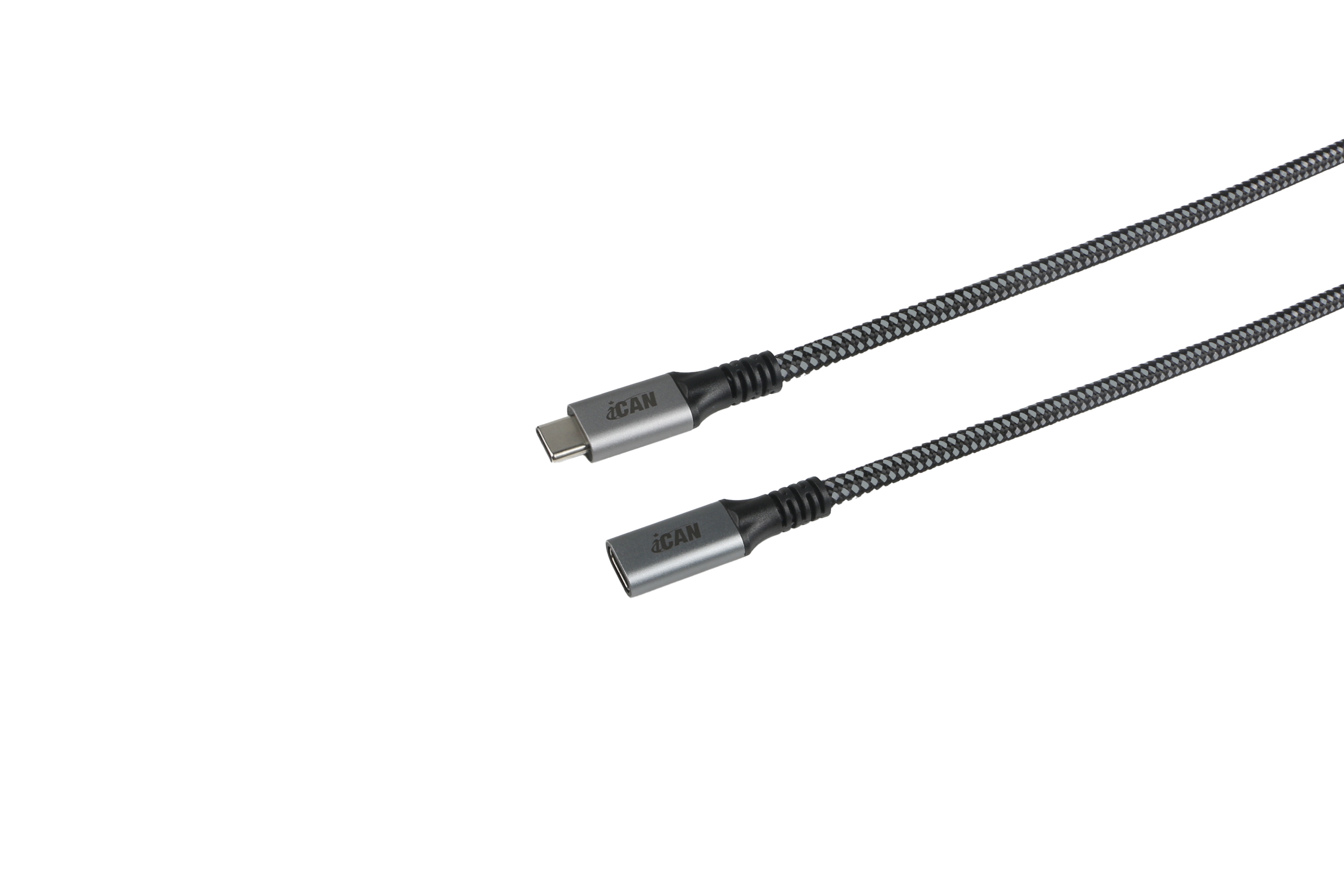 Câble de prolongation iCAN USB 3.1 Type-C Mâle vers Type-C Femelle