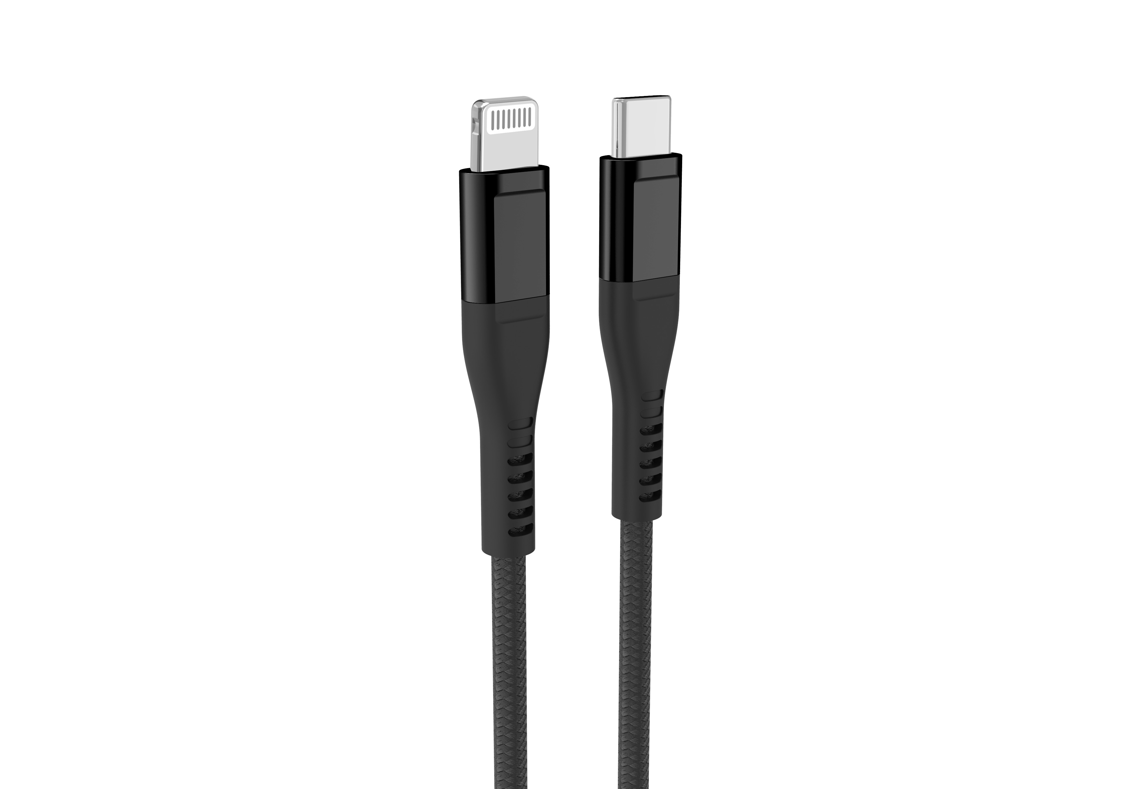 iCAN MFi Type-C Male to Lightning Male Cable, 27W, 6 ft