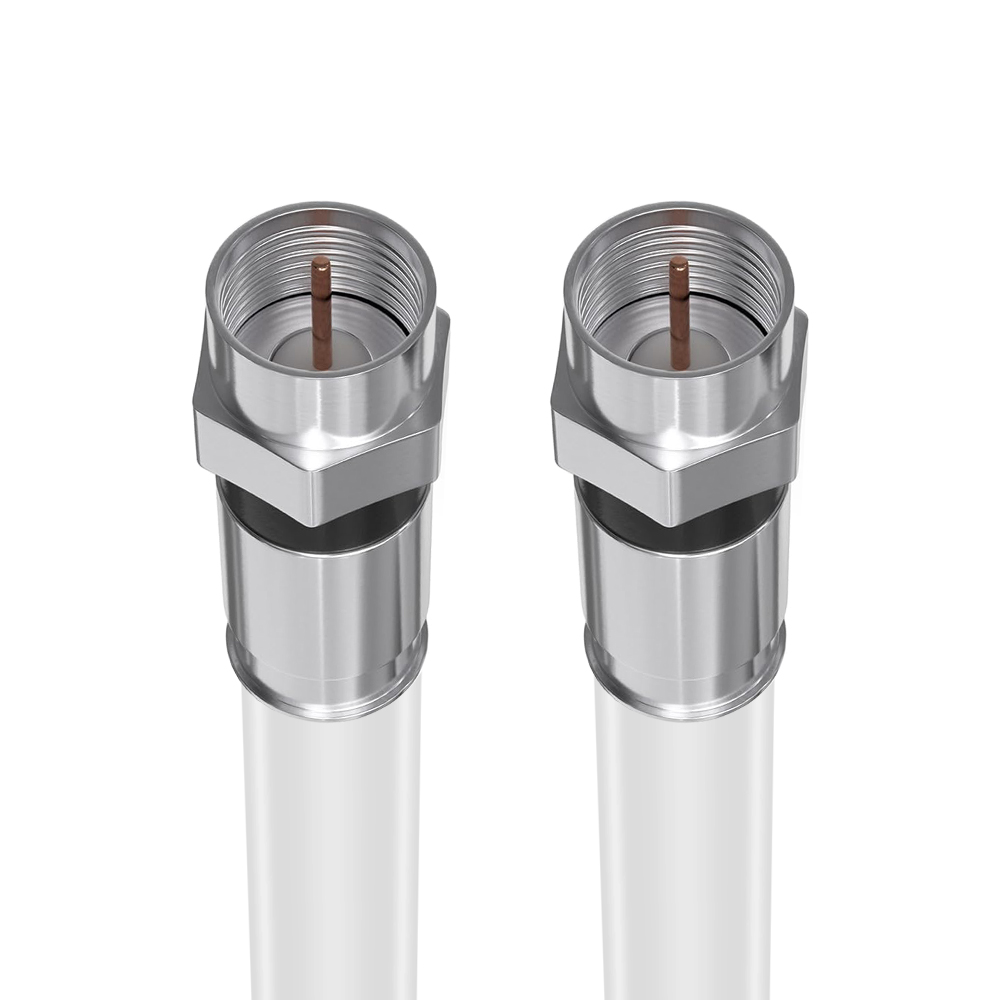 Câble coaxial TV iCAN RG6, mâle vers mâle, 10 pieds