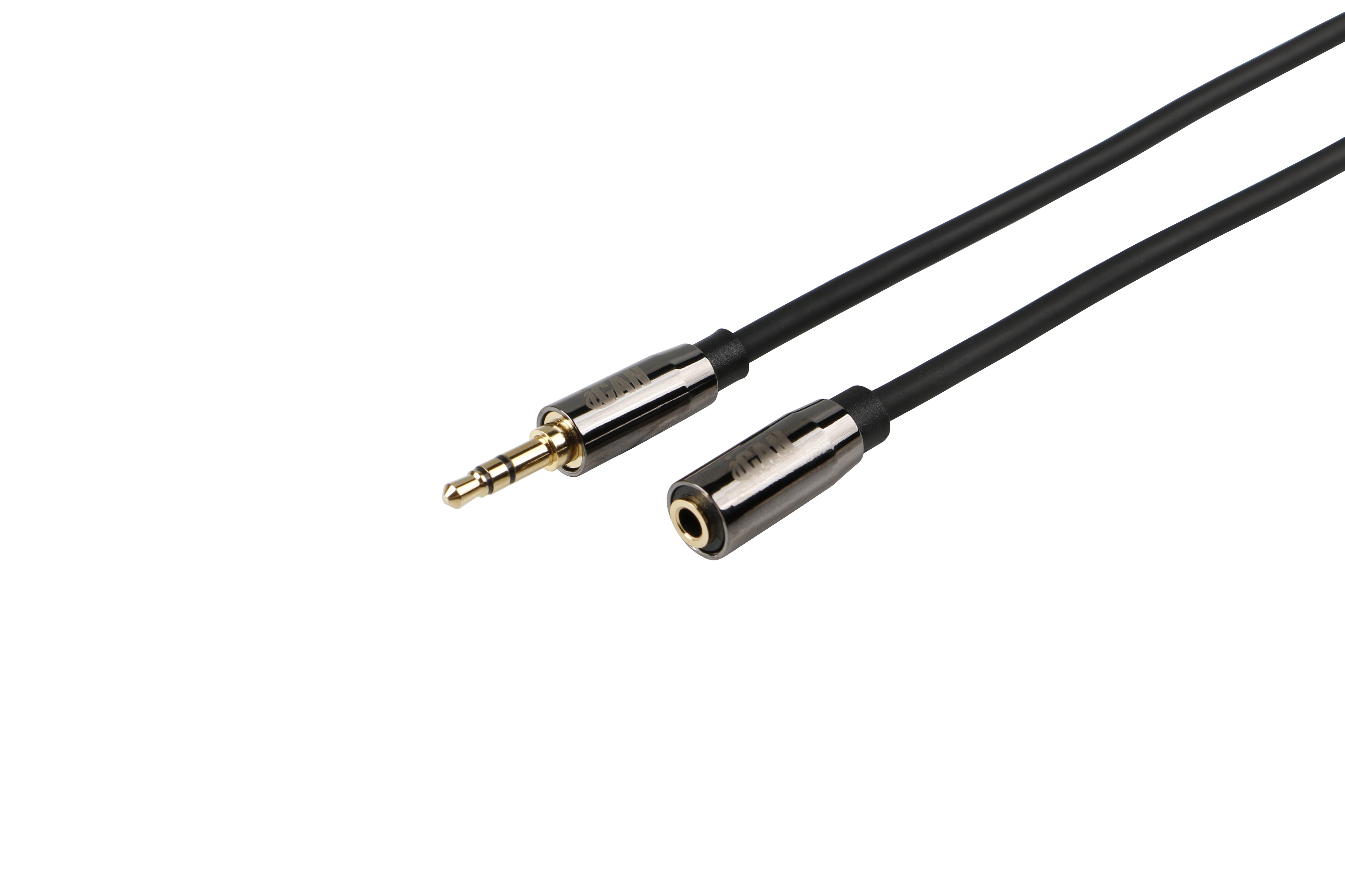 iCAN 3.5mm Stereo Audio Extension Cable, Male to Female, Shielded, 6FT