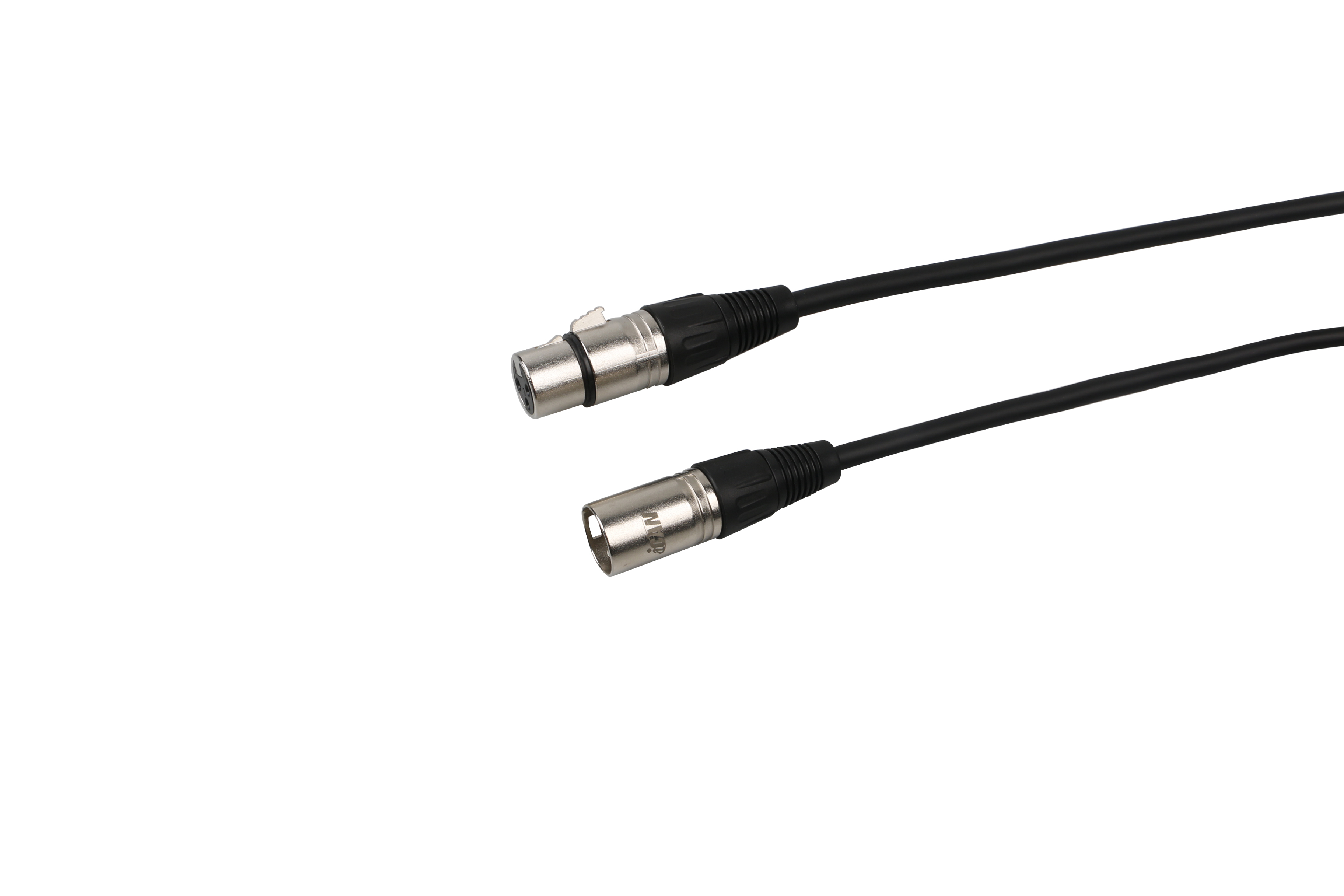 iCAN Audio XLR Male to Female Microphone Cable, 50FT, Black