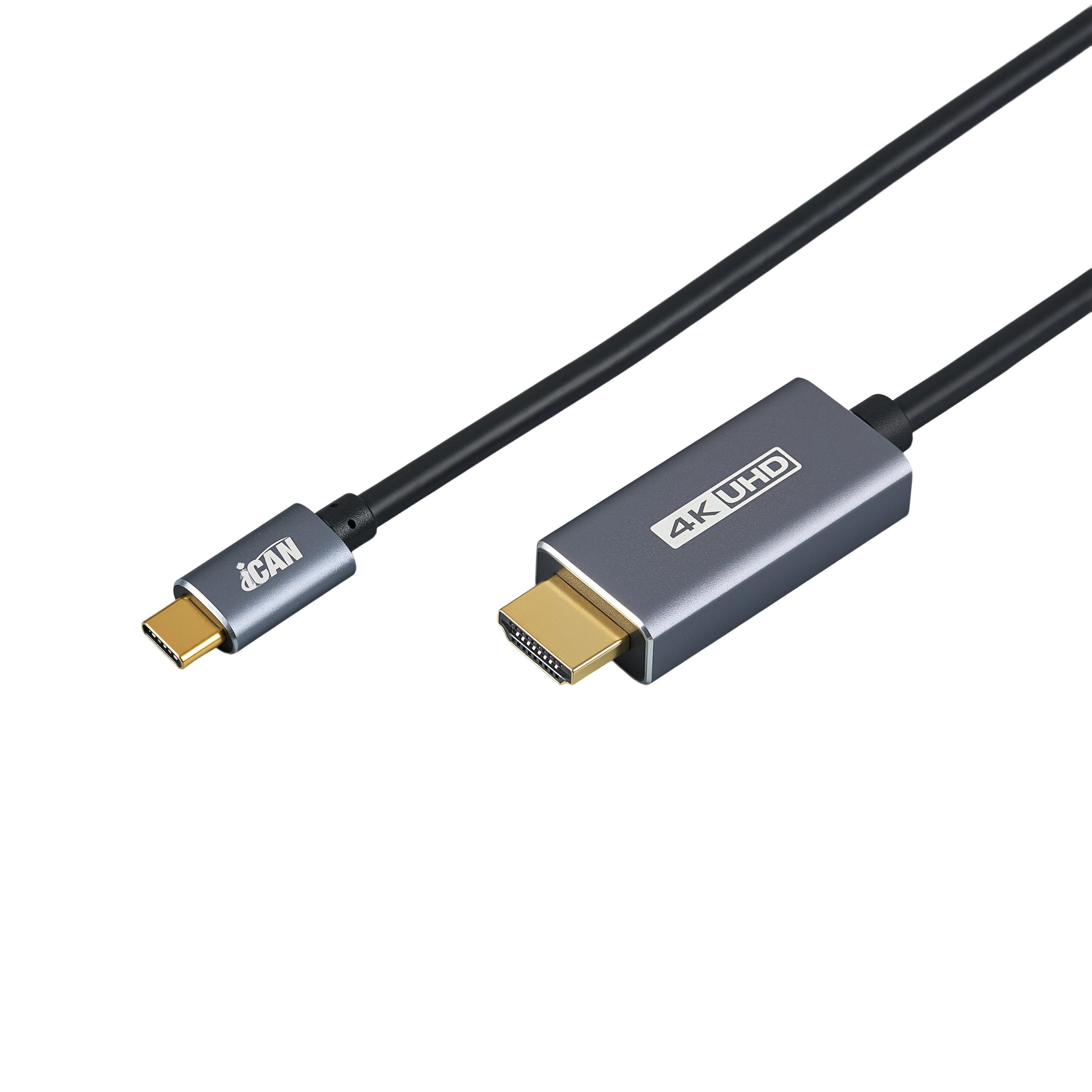Câble iCAN USB Type-C vers HDMI, 4K à 60 Hz, 3 m (9,9 pi)
