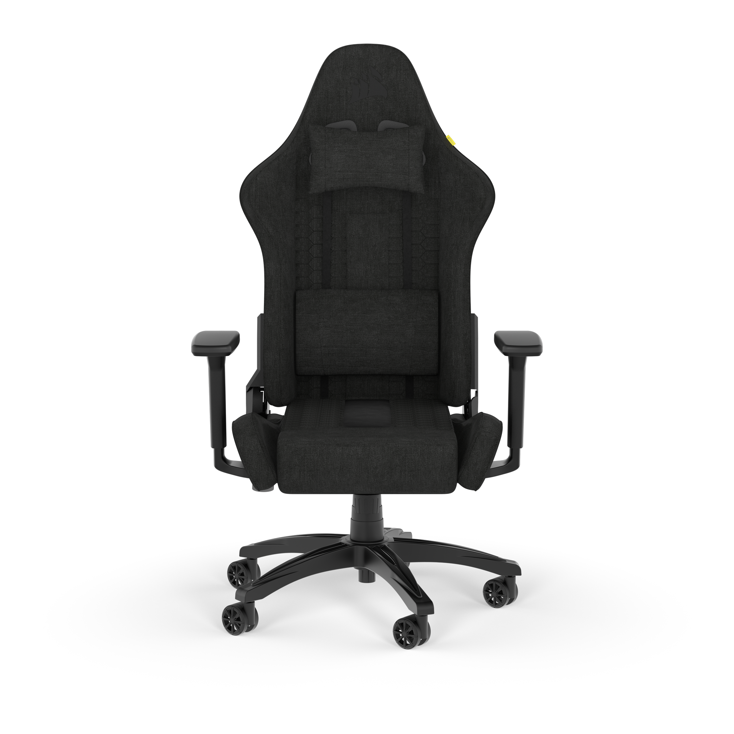 CORSAIR TC100 Fabric Gaming Chair, Relaxed Fit, Black