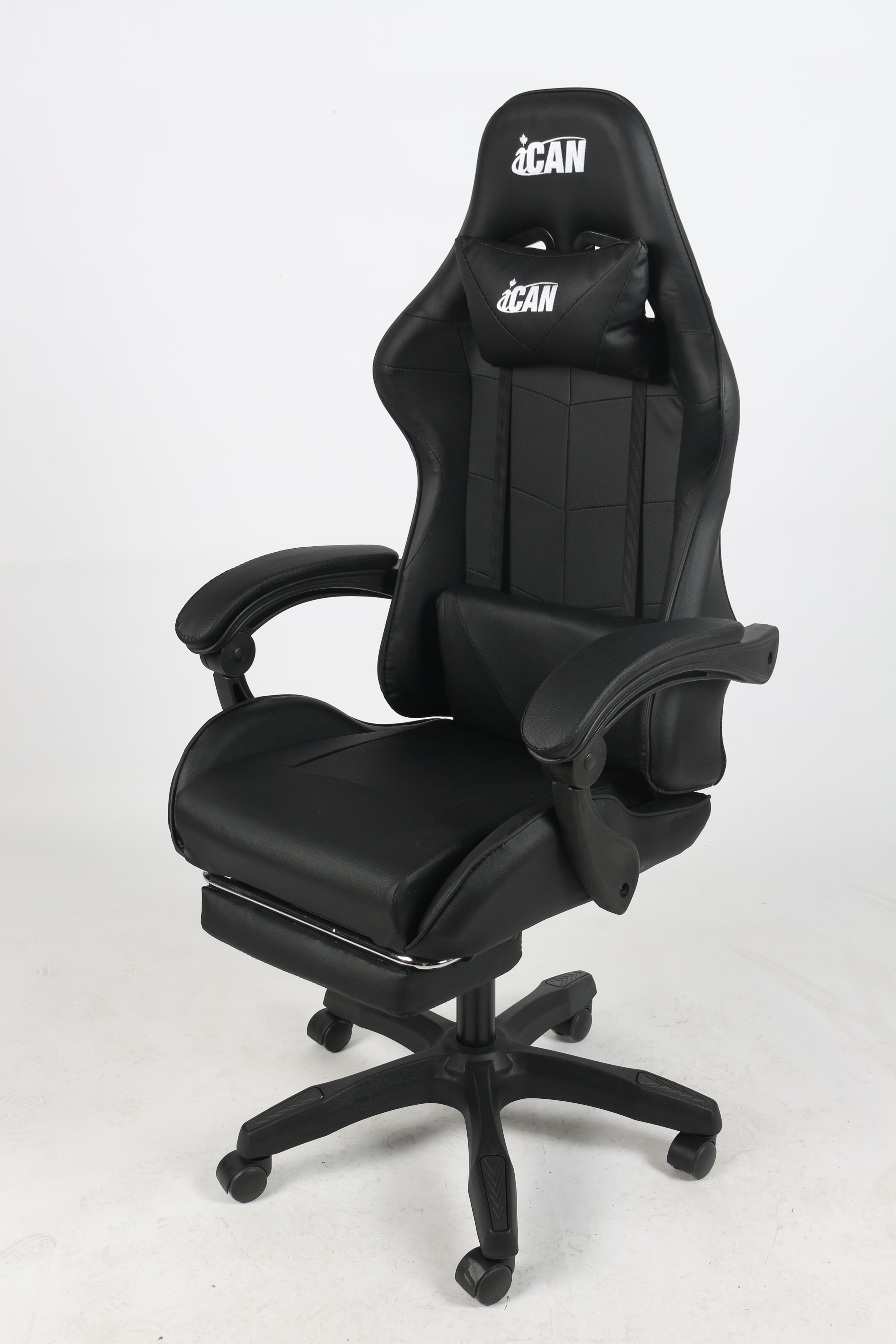 iCAN C730-BK Gaming Chair(Open Box)