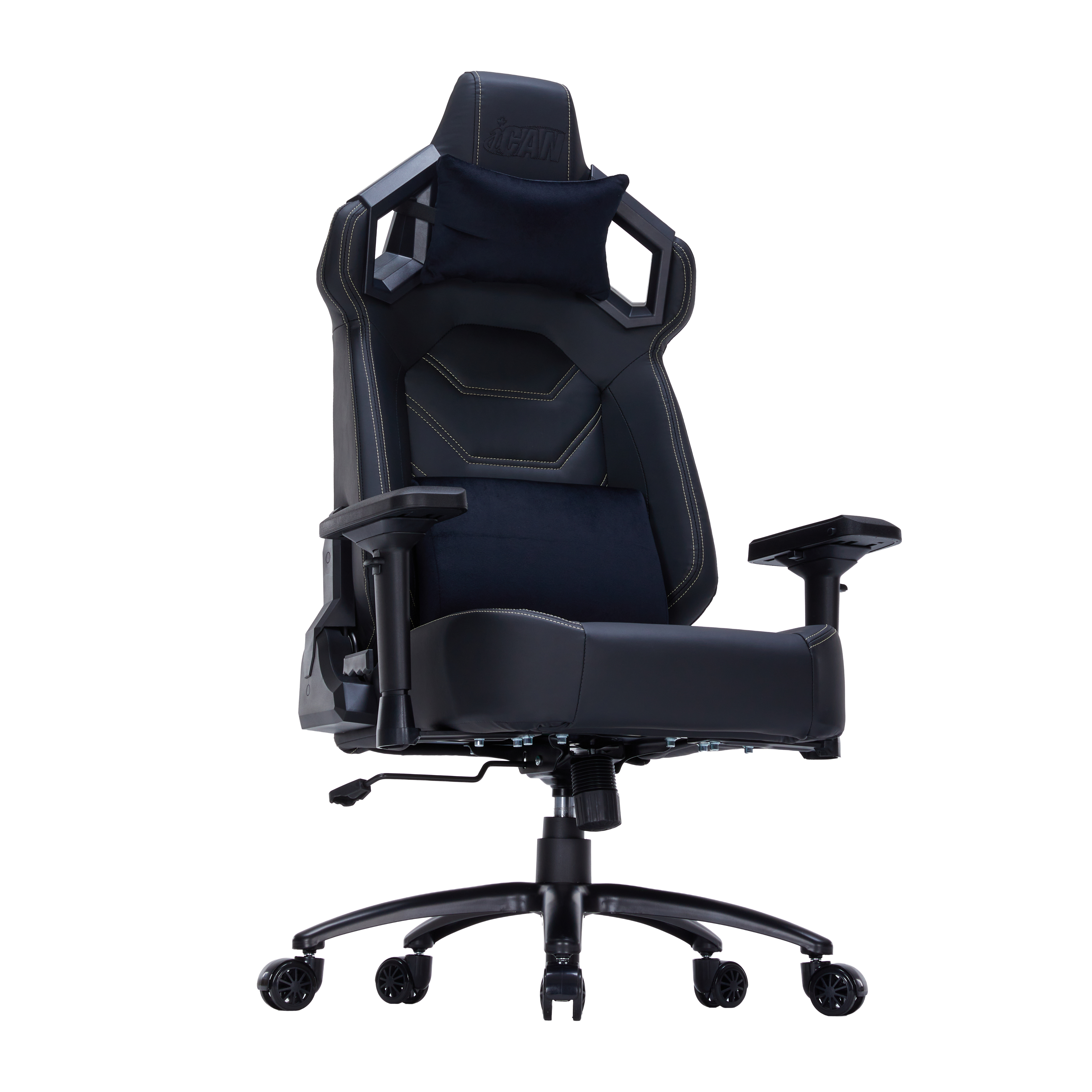 iCAN 9917 Fauteuil de jeu 4D accoudoir, noir