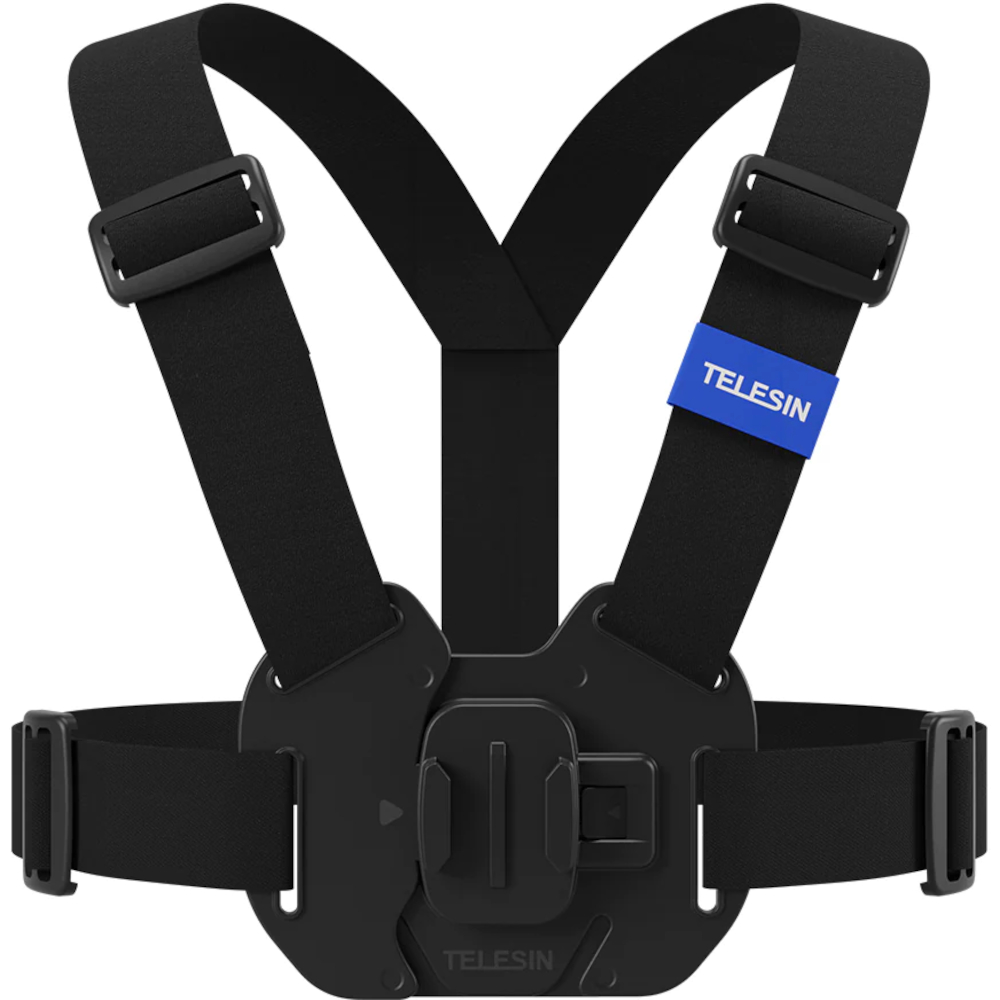 TELESIN New Vest Chest Strap Mount Action Cameras | Easy To Adjust | V
