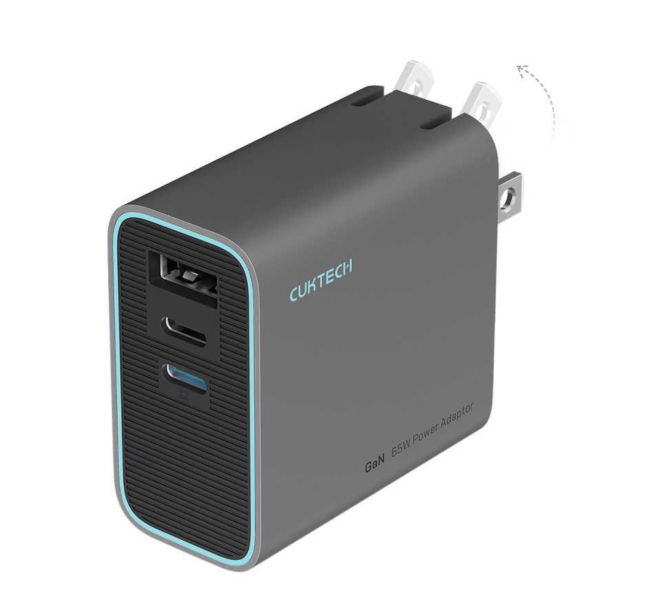 CUKTECH 65W 3-Port PD Wall Charger
