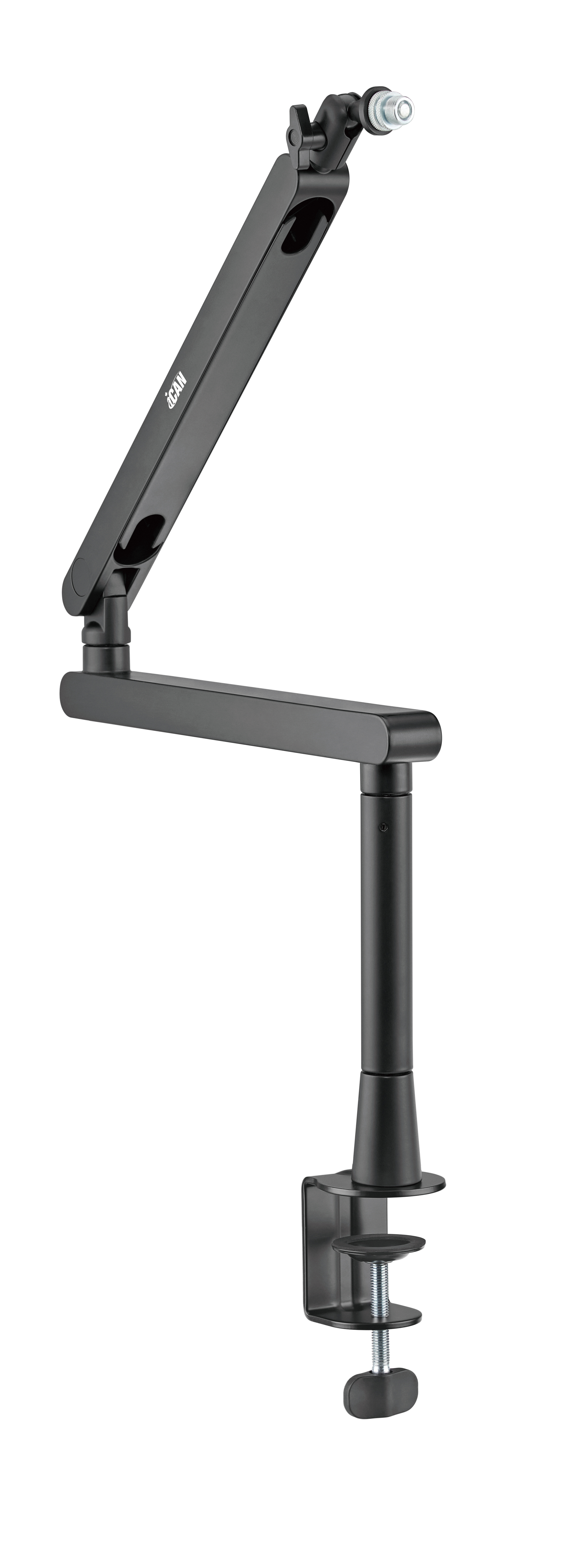 iCAN Microphone Arm, Desk Low Profile Adjustable Mic Boom Arm Stand