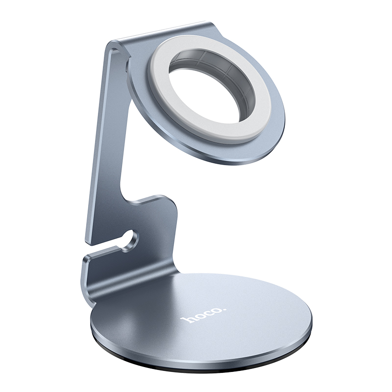 HOCO Porte-charge pour iWatch, Support de bureau pour iWatch, Gris