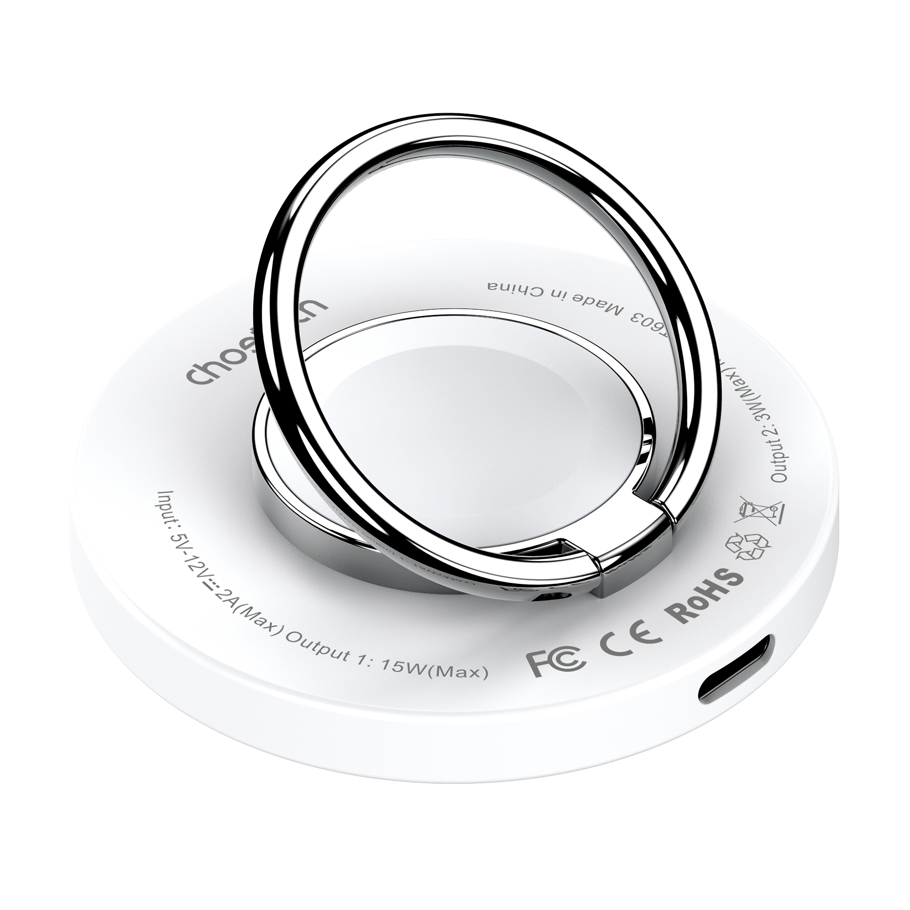 Choetech 2-in-1 15W Magnetic Wireless Charger with Kickstand
